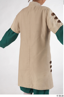  Photos Woman in Medieval civilian dress 1 Medieval clothing beige jacket upper body 0003.jpg